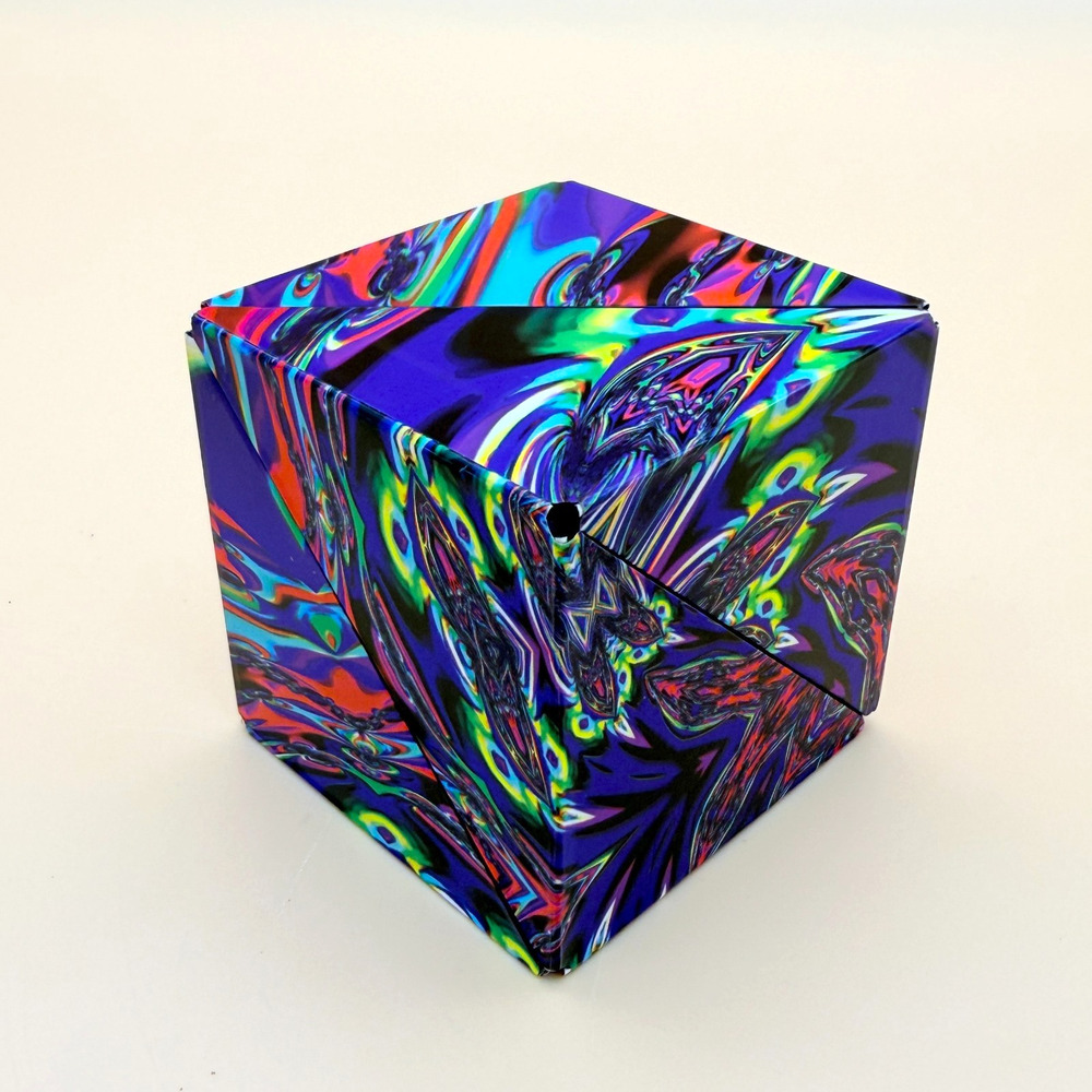 Shashibo Magnetic Puzzle Cube Shape Shifting Box Psychedelic Fidget Toy 3D